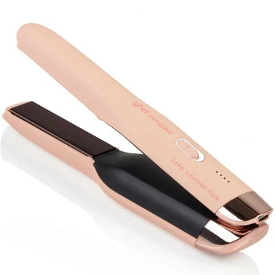 Afbeelding van ghd Take Control Now Unplugged Styler Pink Peach Haibu by Kapperskorting.com