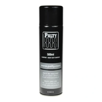 Afbeelding van Palty heavy duty lijmspray 500 ml voor boottapijt en diverse toepassingen