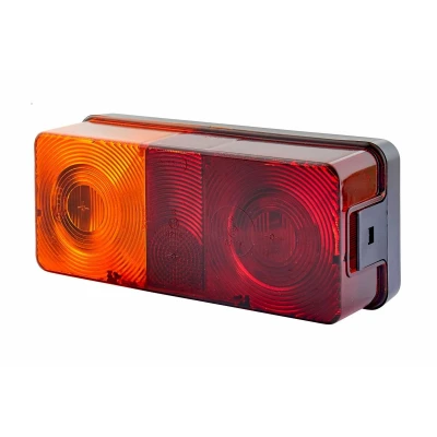 Afbeelding van HELLA 2SD 002 582 011 Achterlicht Links Zwart Met pakking Zonder gloeilampen