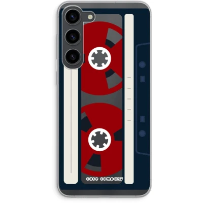 Afbeelding van Case Company® hoesje geschikt voor Samsung Galaxy S23 Plus Here&#039;s your tape Soft Cover Telefoonhoesje Bescherming aan alle Kanten en Schermrand