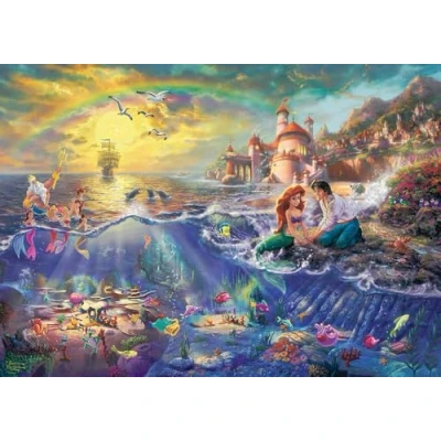 Afbeelding van Schmidt Disney Kleine Zeemeermin Puzzel voor kinderen, Maat: One Size, Multicoloured