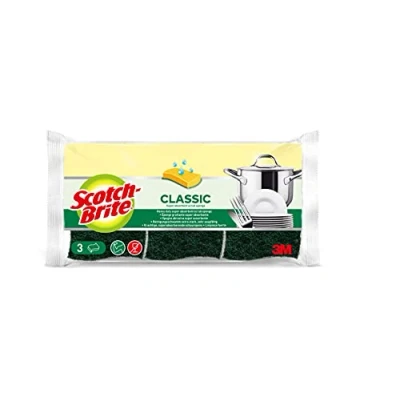 Afbeelding van Scotch Brite Schuurspons, groen.