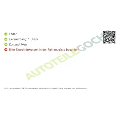 Afbeelding van BOSCH 1 464 650 467 Veer