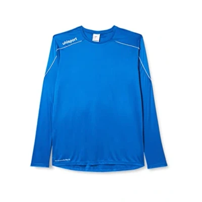 Afbeelding van Uhlsport Stream 22 Shirt Lange Mouw Azuur Blauw Wit Maat XL