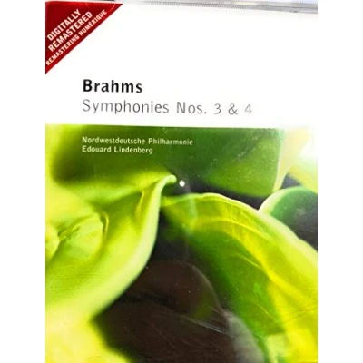 Afbeelding van Brahms: Sym Nos 3 &amp;Amp; 4