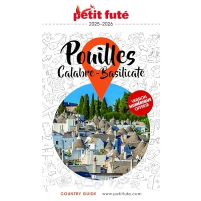Afbeelding van POUILLES CALABRE BASILICATE 2025 PETIT FUTE COUNTRY GUIDE
