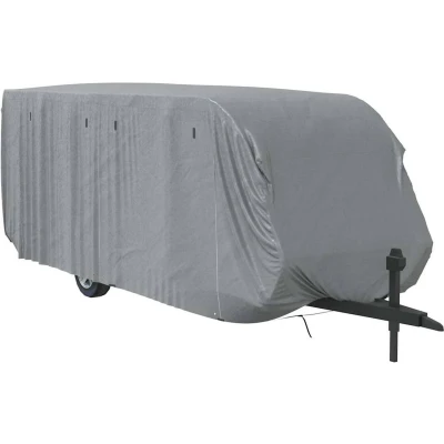 Afbeelding van vidaXL Caravanhoes 732x250x220 cm vliesvlies grijs