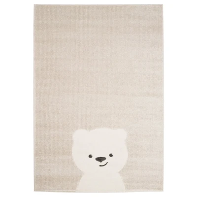 Afbeelding van Vloerkleed Babykamer Softpaw Bearly Beige 160x230 Cm