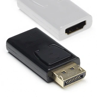 Afbeelding van DisplayPort naar HDMI Goobay (Koppelstuk, 1.1, Verguld)