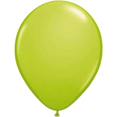 Afbeelding van Lime groene ballonnen metallic 100 stuks