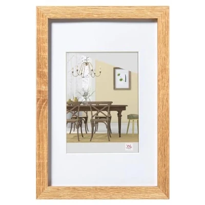 Afbeelding van walther design Fiorito houten lijst, 30 x 40 cm, donker eiken, acrylglas
