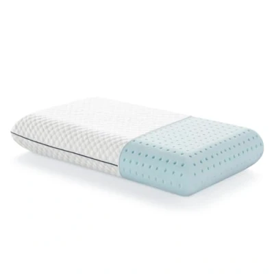 Image de LUCID Oreiller à Mémoire de Forme 40x60 cm Infusé Gel Rafraîchissant Coussin Respirant Housse Lavable Memoire