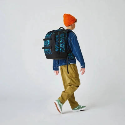 Afbeelding van satch Schoolrugzak met laptopvak Pack Caleido Blue Veelkleurig