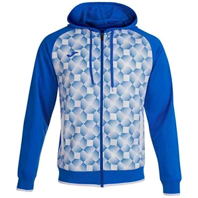 Afbeelding van Joma Supernova III herenjack met capuchon, koningsblauw/wit