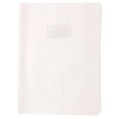 Afbeelding van Calligraphe 72427C Notitieboek, ruitnerf, wit, 24 x 32 cm, 18/100, met etikettenhouder, ondoorzichtig pvc