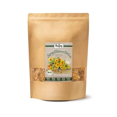 Afbeelding van Biojoy Biologische gedroogde Calendula bloemen (250 g), heel en zonder toevoegingen (Calendula officinalis L.)