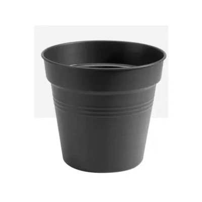 Afbeelding van Bloempot Green basics kweekpot 15 cm living black elho
