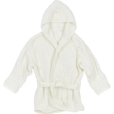Afbeelding van Meyco Baby Uni badjas offwhite 86/92