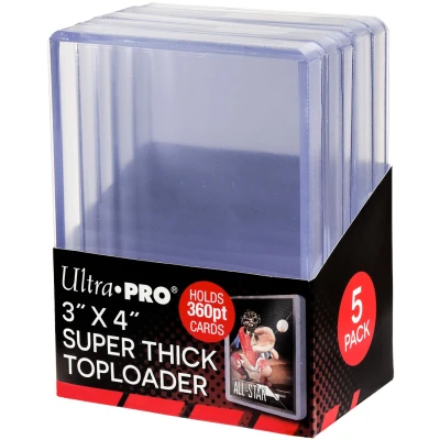 Afbeelding van Toploaders Super Thick 360pt Clear (5 stuks)