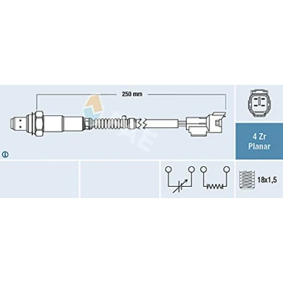 Afbeelding van Fae Lambda sonde 77604