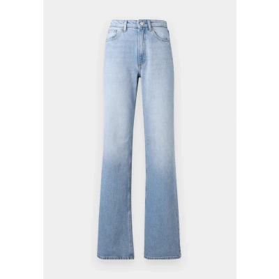 Afbeelding van ONLY Onljuicy WIDE LEG Relaxed fit jeans, Dames, Maat: 25x32, Light blue denim