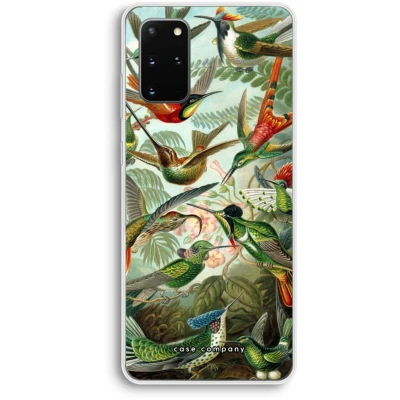 Afbeelding van Case Company® hoesje geschikt voor Samsung Galaxy S20 Plus Haeckel Trochilidae Soft Cover Telefoonhoesje Bescherming aan alle Kanten en Schermrand