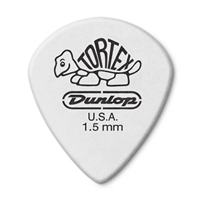 Afbeelding van Jim Dunlop Tortex White Jazz III Plectrum 1.50 mm 12 pack