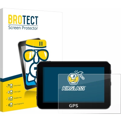 Afbeelding van BROTECT Screenprotector voor Navigatie en GPS met 7 inch Schermen [154.8 mm x 87 mm, 16:9] Folie Beschermfolie Beschermglas transparant