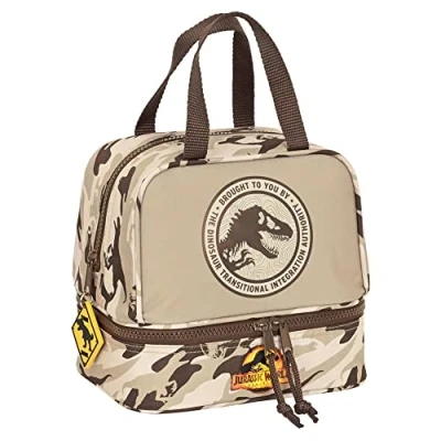 Afbeelding van Lunchtrommel Jurassic World Dominion Bruin (20 x 20 15 cm)