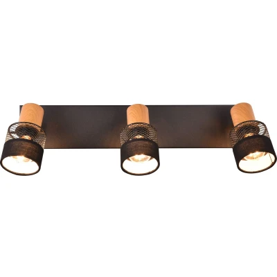 Afbeelding van TRIO NANDINI Spot Zwart mat excl. 2x E14 10W