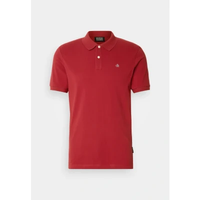 Afbeelding van Scotch &amp; Soda Seasonal CORE Regular FIT Poloshirt, Heren, Maat: Large, Roadside red