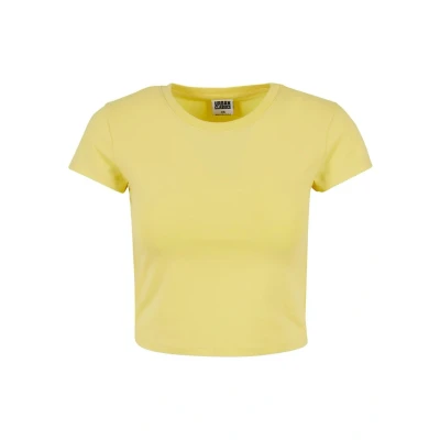 Afbeelding van Urban Classics Stretch Jersey Cropped TEE Tshirt basic, Dames, Maat: 3XL, Vintagesun