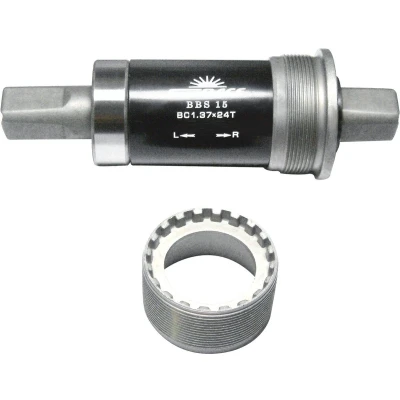 Afbeelding van Sunrace Trapas Spieloos Bsa 107 Mm Zilver/zwart
