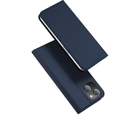 Afbeelding van Dux Ducis Telefoon Hoesje geschikt voor de iPhone 15 Skin Pro Book Case Blauw