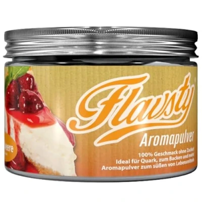 Afbeelding van Flavsty® Aardbei smaakpoeder veganistisch zonder suiker aromapoeder