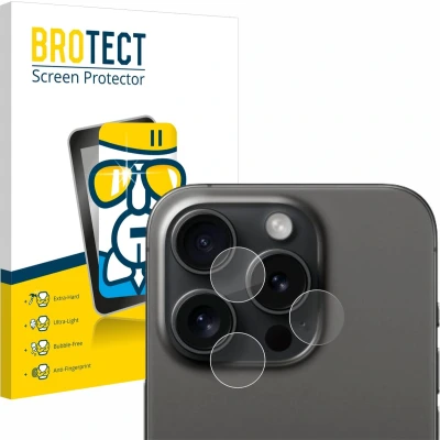 Afbeelding van BROTECT Screenprotector voor Apple iPhone 15 Pro (ALLEEN Camera Lens) Folie Beschermfolie Beschermglas transparant