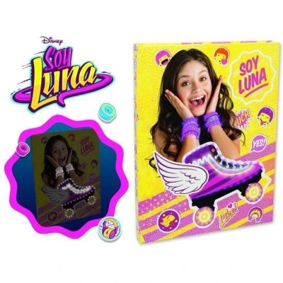 Afbeelding van Soy Luna Lichtgevend dagboek Paars