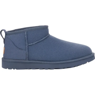 Afbeelding van UGG Classic Ultra MINI Korte laarzen, Dames, Maat: 39, Desert blue Veloursleer