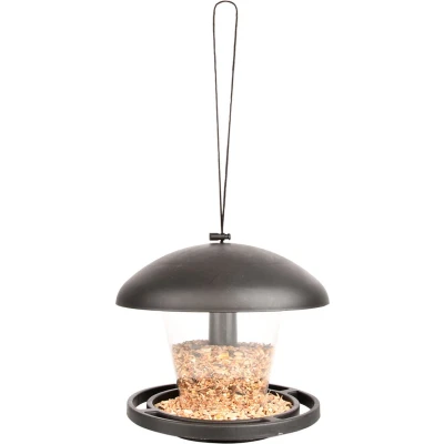 Afbeelding van Vogelvoerdersilo plastic l19b2h16cm Esschert Design