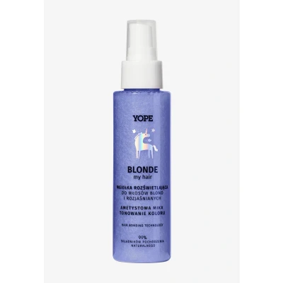 Afbeelding van YOPE Verhelderende mist voor blond en grijs haar, verlicht de kleur, hydraterend, amethist 100 ml