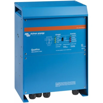 Afbeelding van Victron Energy Quattro 24/5000/120 100/100 Omvormer 5000 W 24 V/DC 230 V/AC