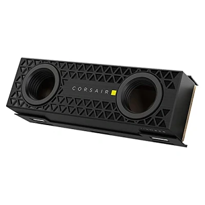 Afbeelding van Corsair MP600 PRO XT 2 To Hydro X Edition Disque SSD M.2 NVMe PCIe Gen4 x4 (Vitesses de Lecture Séquentielle jusqu&#039;à 7 100 Mo/s et Vitesses d&#039;écriture 6 800 Mo/s, Waterblock XM2) Noir