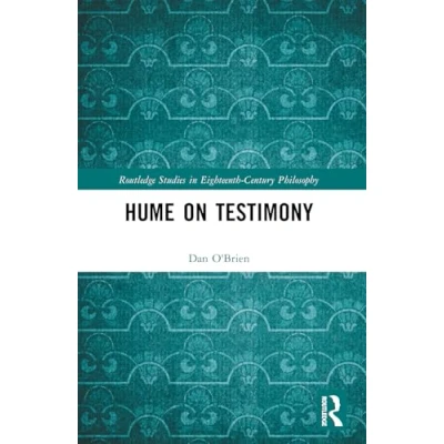 Afbeelding van Routledge Studies in Eighteenth Century Philosophy Hume on Testimony