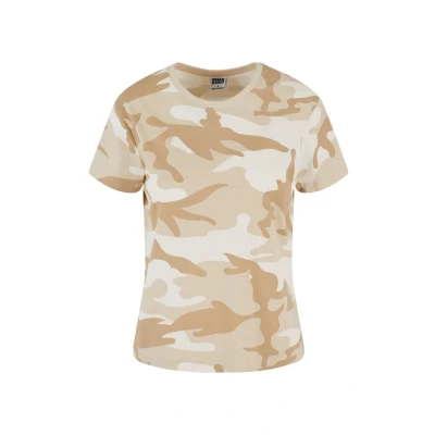 Afbeelding van Urban Classics Regular Top, Dames, Maat: 3XL, Simplesandcamo