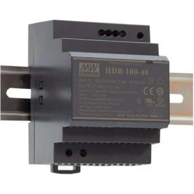Afbeelding van VOEDING 1 UITGANG 100 W DIN RAILMONTAGE 12 V 7.5 A VOOR INDUSTRIEEL GEBRUIK