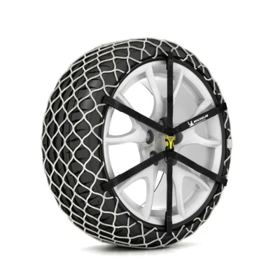 Afbeelding van Michelin Easy Grip Limited 008335 Sneeuwkettingen Met kettingspanner montagehandleiding, Net opbergtasje Staal