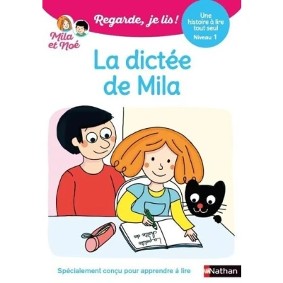 Image de Regarde je lis ! Une histoire à lire tout seul La dictée de Mila Niv1
