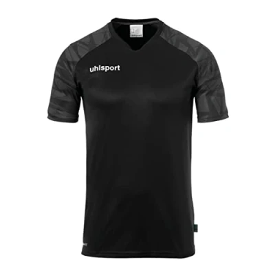 Afbeelding van uhlsport Tshirt print voor kinderen, Maat: 128, Schwarz anthra