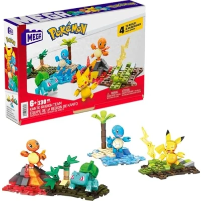 Afbeelding van Mega Construx Brands Pokemon Kanto Region Team, (HFG05)