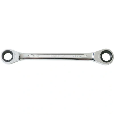 Afbeelding van BAHCO 1320RM 18 19 ringratelsleutel, verchroomd, lengte 230 mm, mm